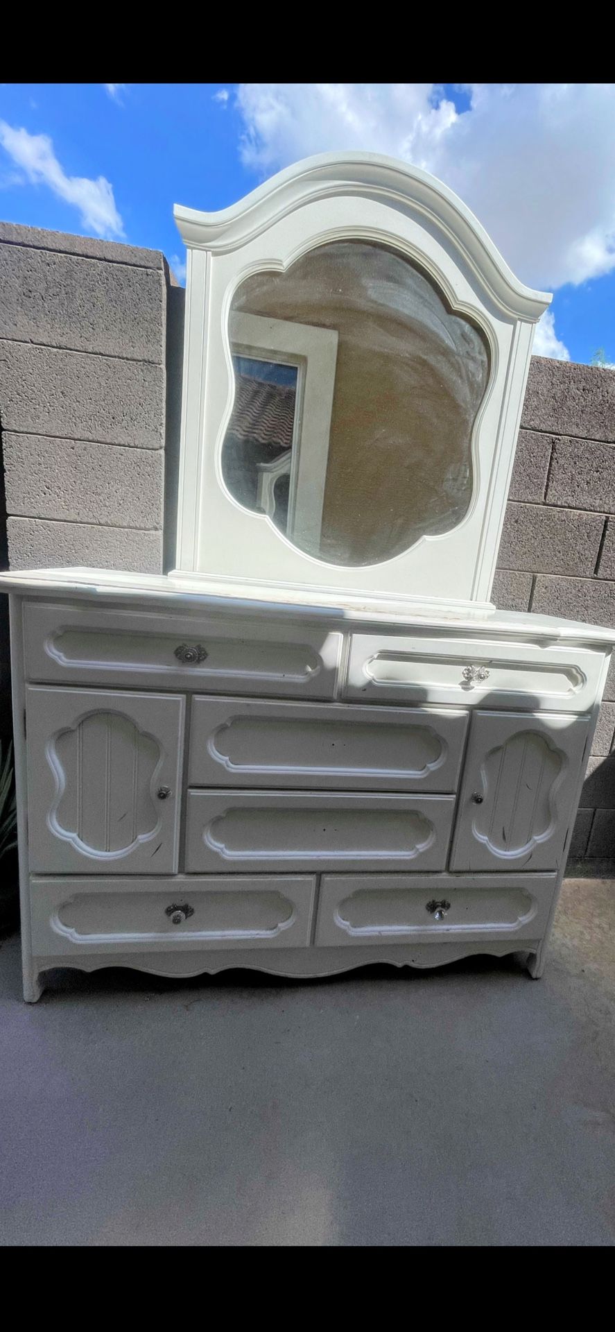 White Dresser