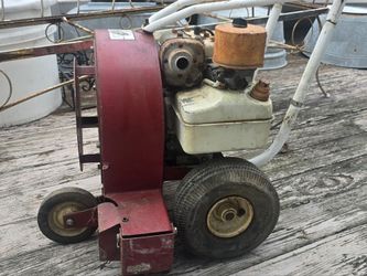 Walk behind leaf blower