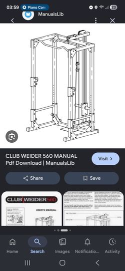 Weider 560 power rack