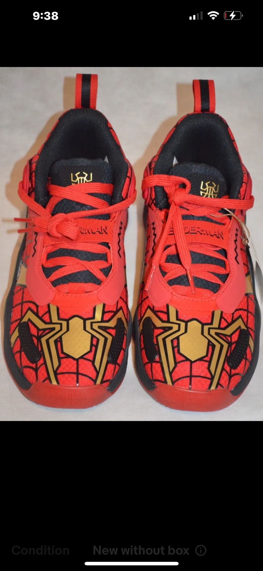 Adidas Spider-Man Basketball Shoes 