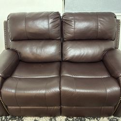 Leather Sofa And Loveseat 