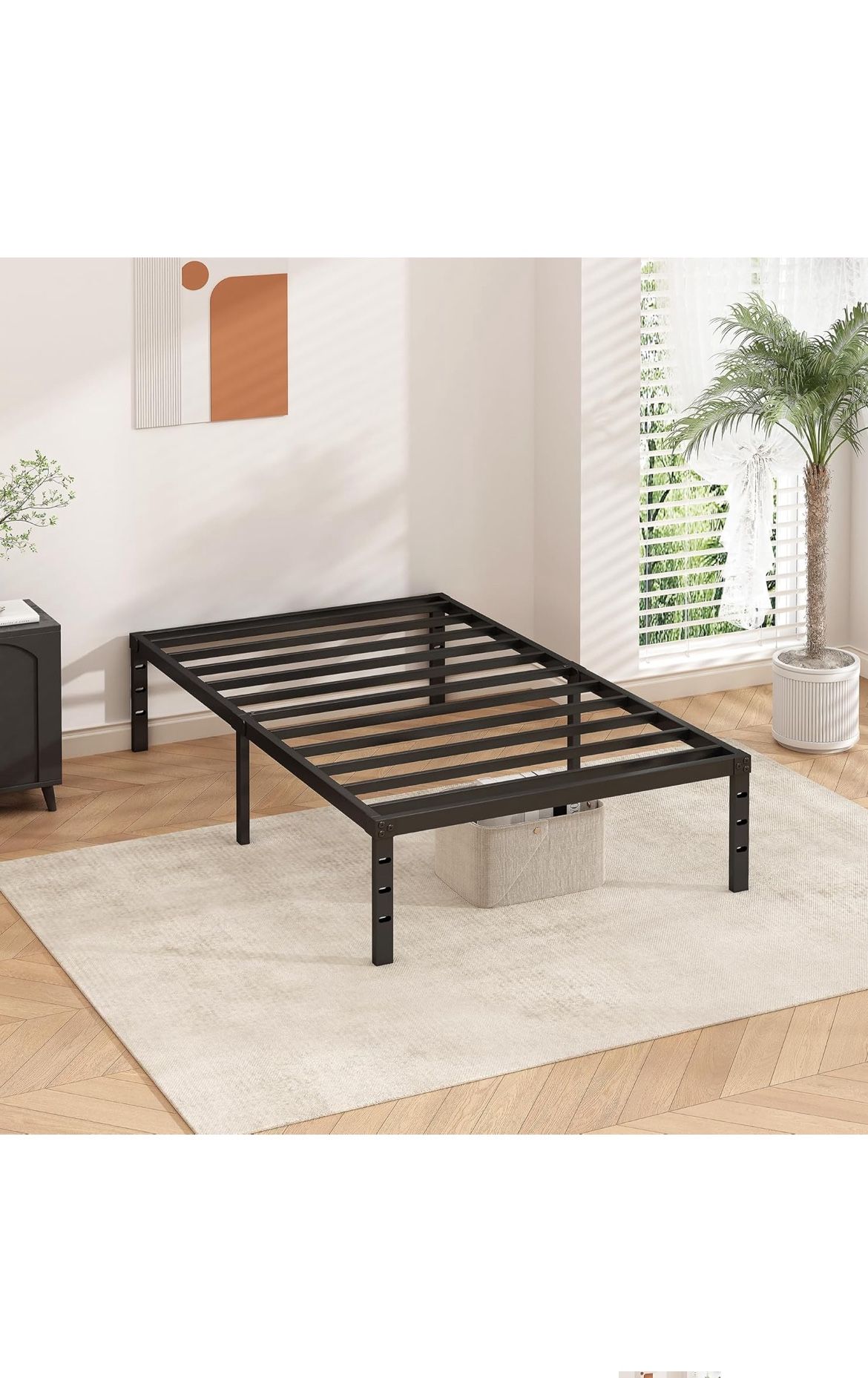 Bed Frame Twin w/ Mattress