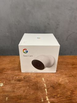 Google Nest Cam Indoor / Outdoor Battery GAO1317-US Snow NEW ~