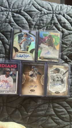 Baseball card auto lot