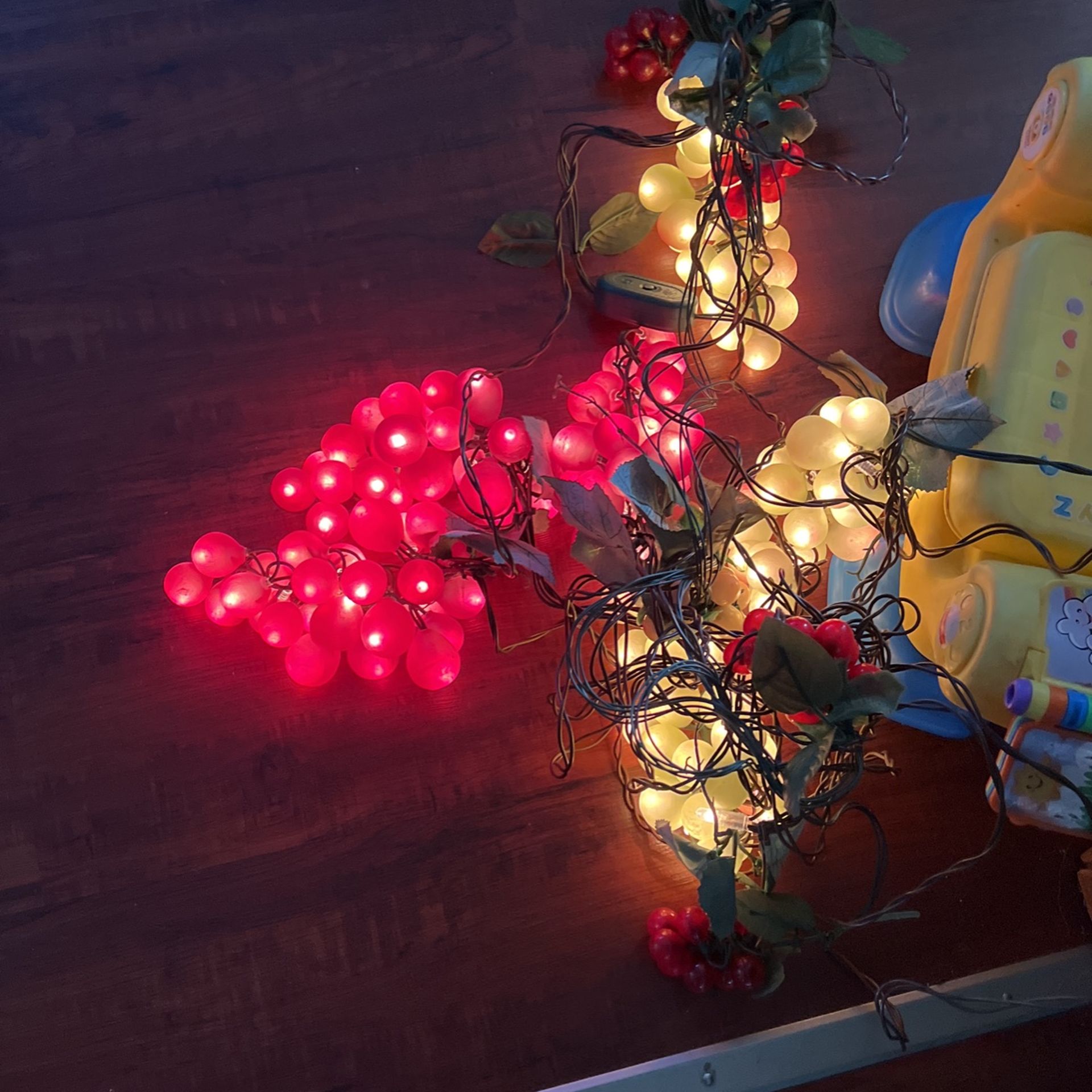 One Globe Grape 🍇 Lights And One Small One
