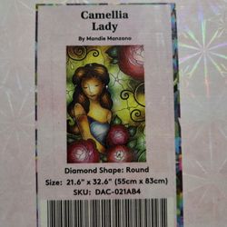 Diamond Art Club Camellia Lady