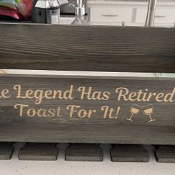 Wine Rack - Retirement Gift 