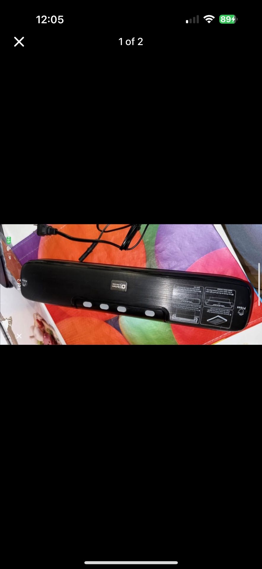 Selladora De Bolsas| Vacuum Sealer