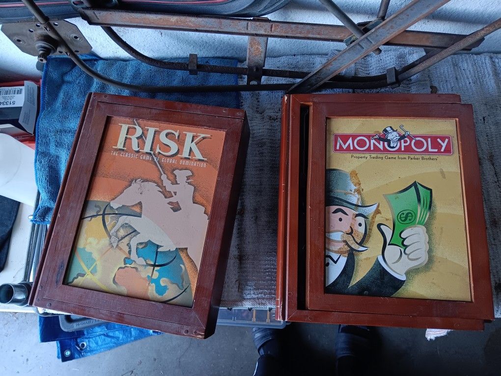 Risk And Monopoly Board Game Bok Collection