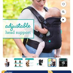Infantino Flip 4-in-1 Baby Carrier – Like New
