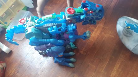 Imaginext blue dinosaur