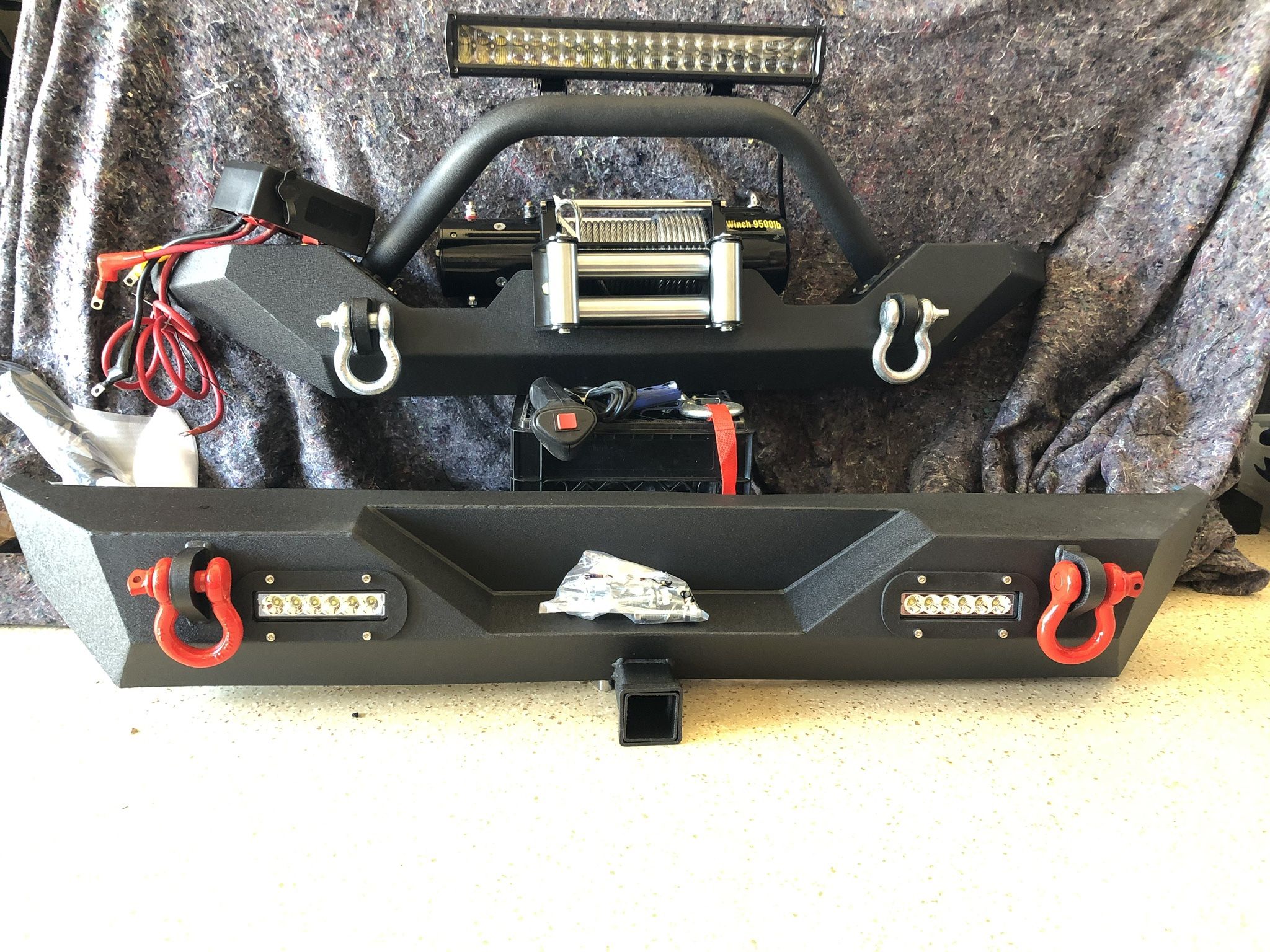 Jeep Wrangler TJ & YJ Steel Bumpers New for Sale in Phoenix, AZ OfferUp