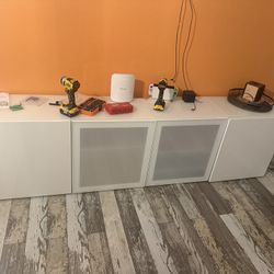 IKEA Cabinets - TV Media Center 
