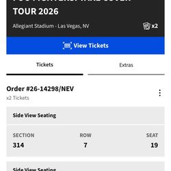 Foo fighters Las Vegas tickets