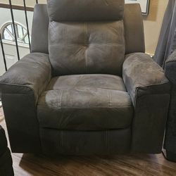 Grey Recliner