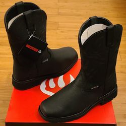 Wolverine Work Boots Size 8 For Men