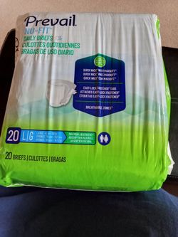 Prevail Nu-Fit Daily Briefs Large 20 Count