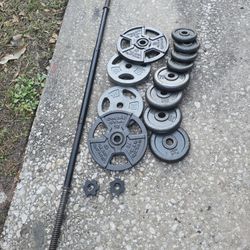 Weight Plates & Bar