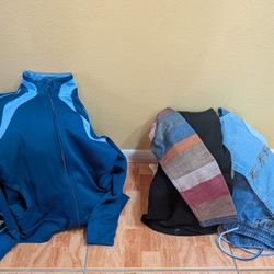 Two W,omen clot,hing b,ags. Size M and L. 10 dollars each ba,g.

