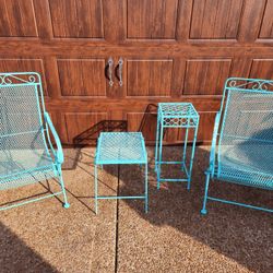 *** WROUGHT IRON PATIO FURNITURE ***