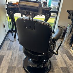 Fully Restored Koken Barber Chair 