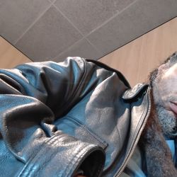 Men's leather Jacket