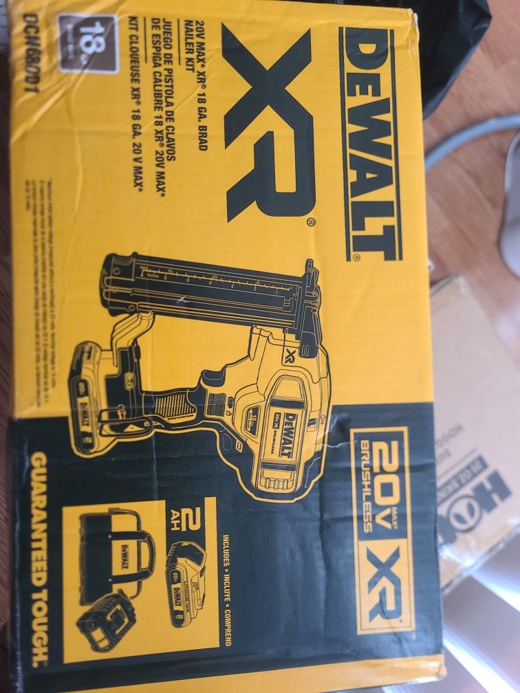 Dewalt 18ga Trim Nailer Dcn680d1