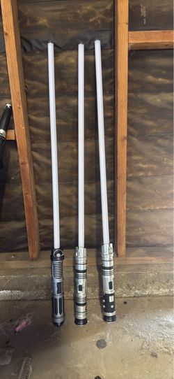 Star Wars Lightsaber Lot of 3
