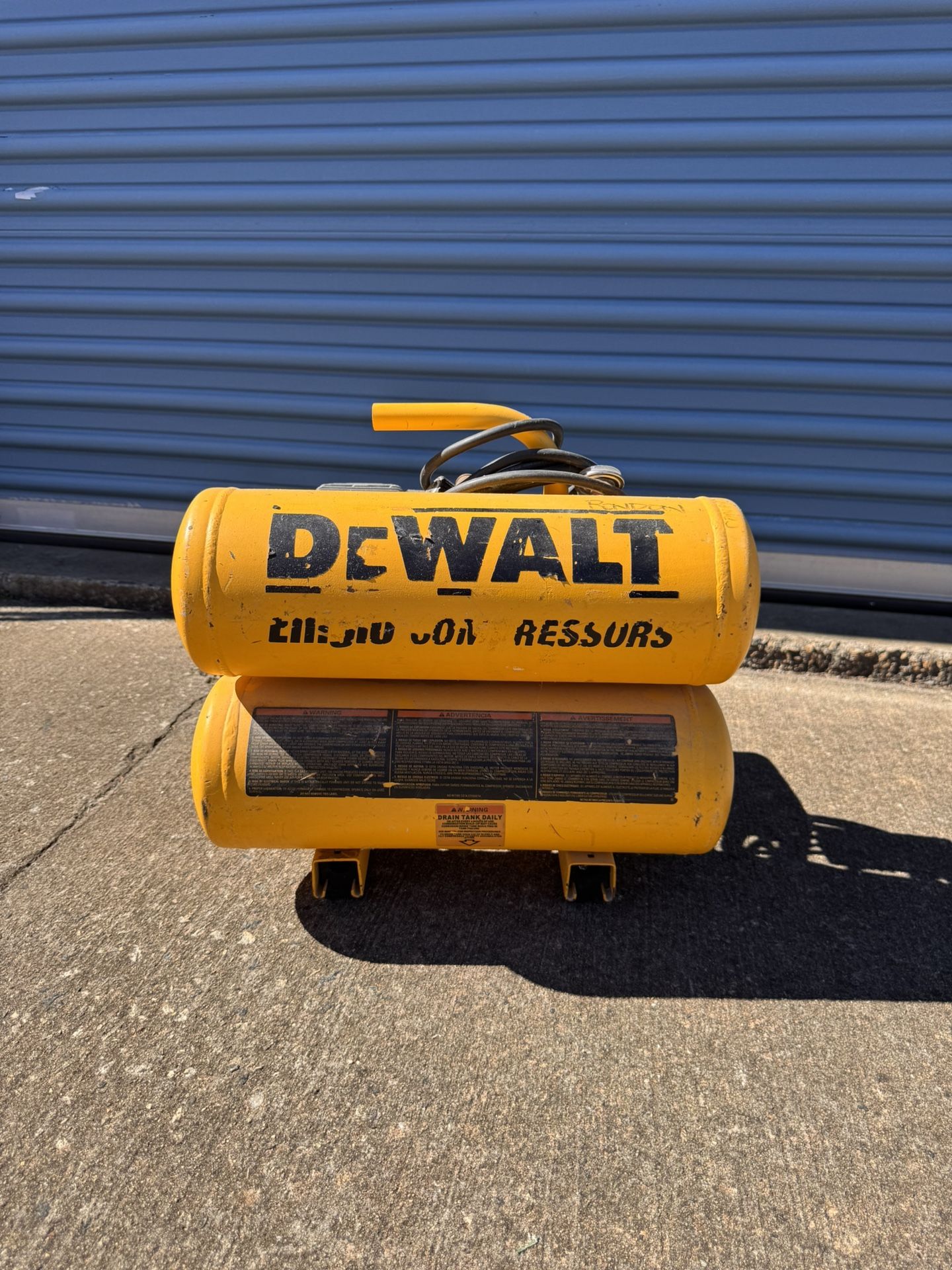 DeWalt Twin Tank Air Compressor