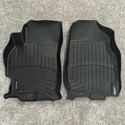 WEATHERTECH ‘Mazda 6’ Black Front Floor Mats - (2009-2013) 