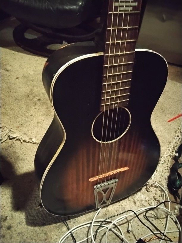 1958 Stella Parlor Guitar,