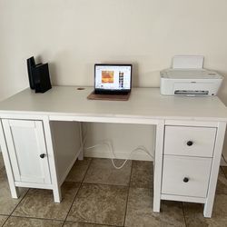 IKEA HEMNES DESK (All White)