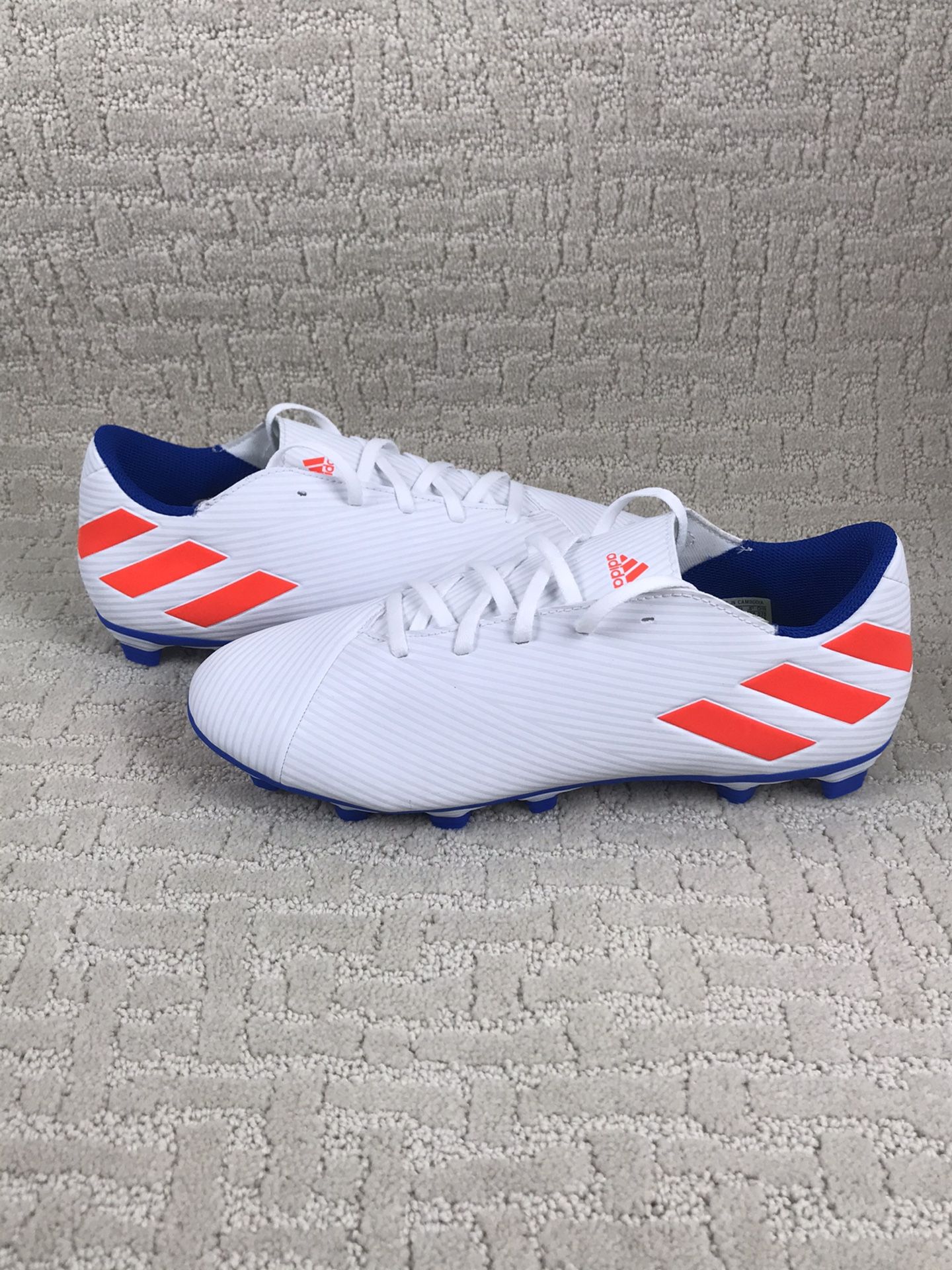 Shoes adidas Nemeziz Messi 19.4 FG F34401 white 40 Soccer Football Boots Size 10 New without box