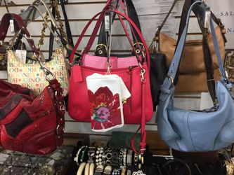 COACH bags. Many to choose from.