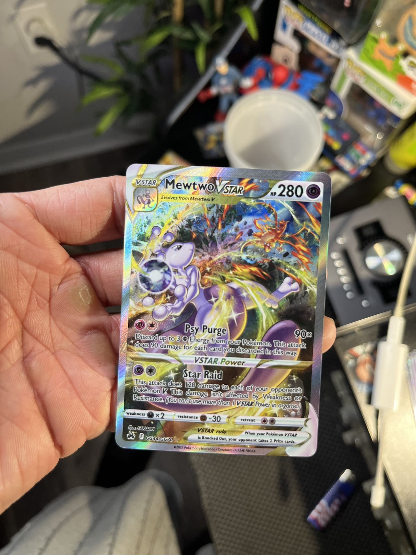 Pokemon Cards Mewtwo Heat