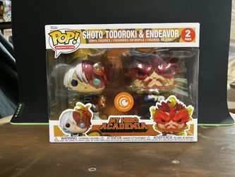 MHA Shoto Todoroki & Endeavor 2pack Funko Pop