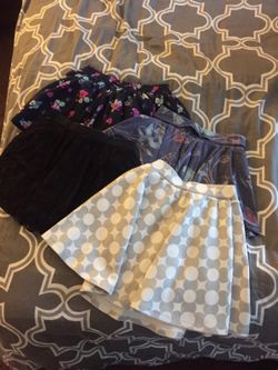 Size 5 skirts. Buy all together so cute!