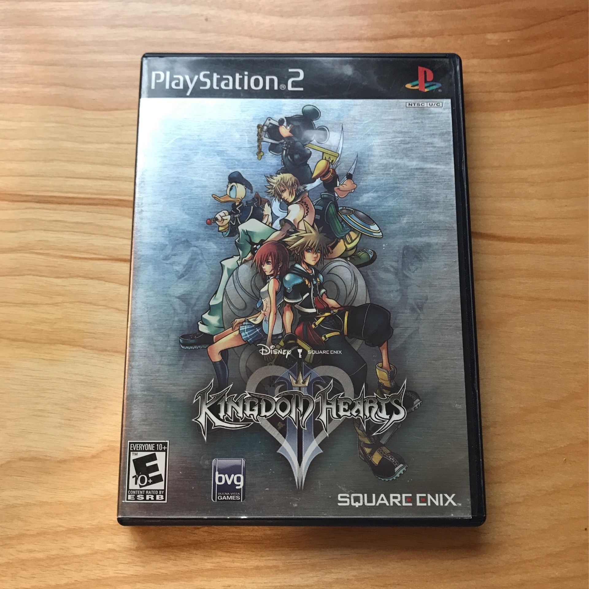 PlayStation 2 Kingdom Hearts 2 And Kingdom Hearts 1 (case)