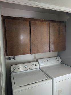 Laundry Cabinets Decent Condition
