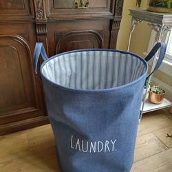 Rae Dunn Laundry Basket