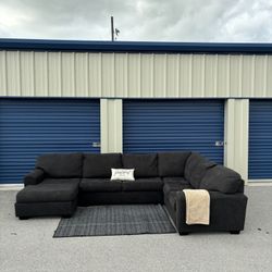 Grey Ashley Sectional Couch Free delivery