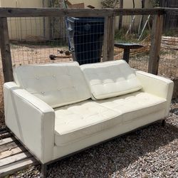 White couch