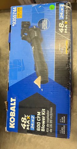 Kobalt 48V Max 600 CFM Brushless Blower Kit