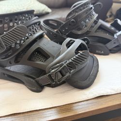 Burton Malavita Snowboard Bindings Size L, Brackish