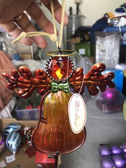 Glass angel and Glass elegant Christmas $8