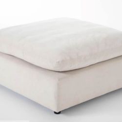 Zone Cream Ottoman New!