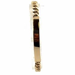 Men’s 14k Yellow Gold 8.5” Inch 6.4mm Cuban Link ID Identification Bracelet GP3127459