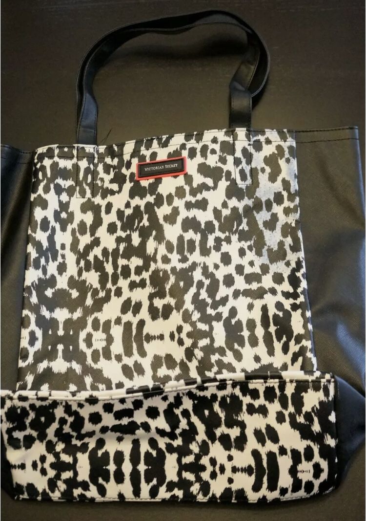 Victorias Secret Leopard Logo Tote Bag LIMITED EDITION