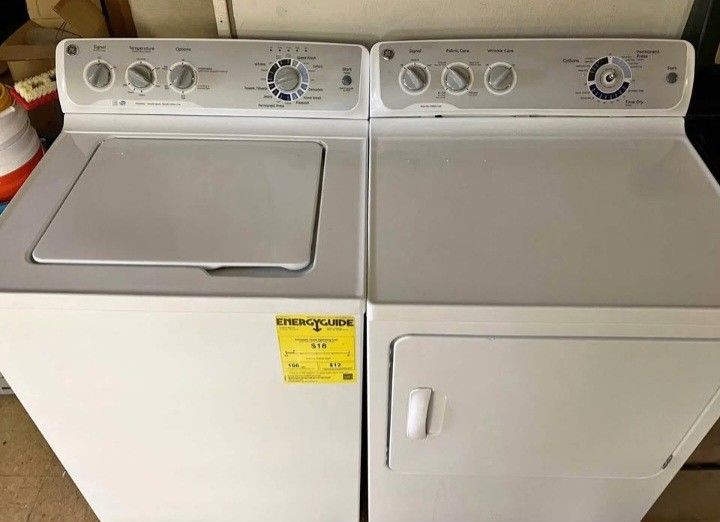 GE Washing Machine & Dryer Set