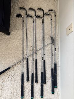 Taylor made M2, ping putter and wedges